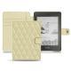 Lederschutzhülle Amazon Kindle Paperwhite (2018) - Beige - Couture ( Nappa - Pantone 7502C ) 