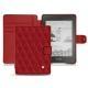 レザーケース Amazon Kindle Paperwhite (2018) - Rouge - Couture ( Nappa - Pantone 199C ) 