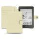 Custodia in pelle Amazon Kindle Paperwhite (2018) - Ivoire ( Sleek P C12 - White ) 