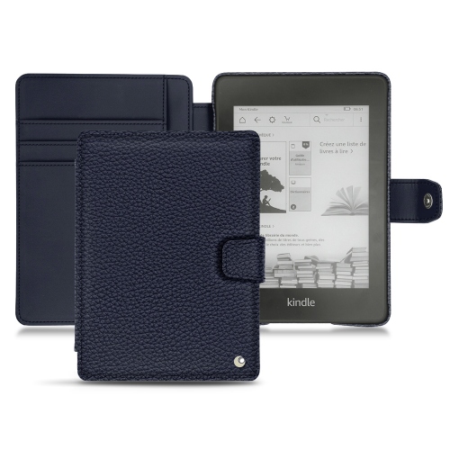 Amazon Kindle Paperwhite (2018) leather caseCobalt ( Pantone #2b253f ) 