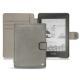 Amazon Kindle Paperwhite (2018) leather case - Acier vintage ( Pantone 403C ) 