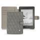 Custodia in pelle Amazon Kindle Paperwhite (2018) - Acier vintage - Couture
