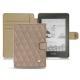 レザーケース Amazon Kindle Paperwhite (2018) - Taupe vintage - Couture