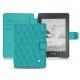 レザーケース Amazon Kindle Paperwhite (2018) - Bleu fluo - Couture