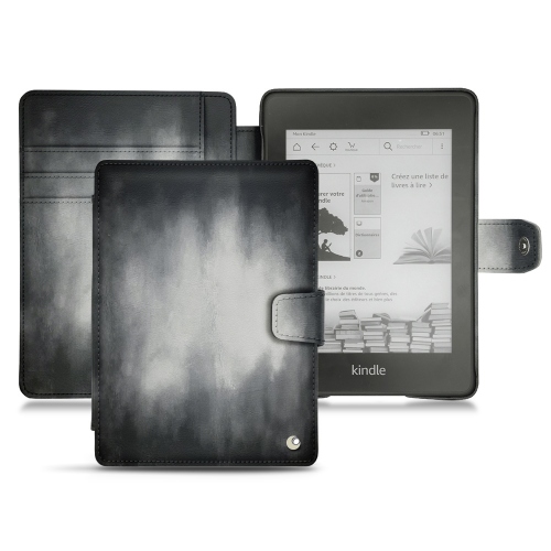 Amazon Kindle Paperwhite (2018) leather caseGris Patine