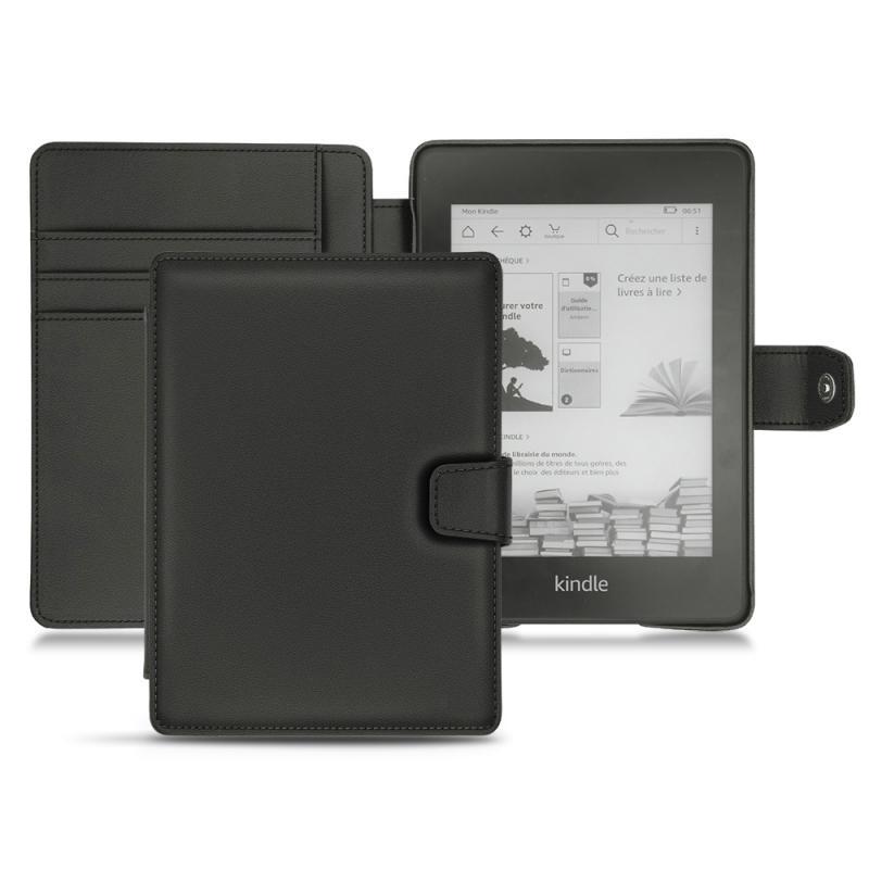 レザーケース Amazon Kindle Paperwhite (2018) - Noir PU