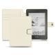 レザーケース Amazon Kindle Paperwhite (2018) - Blanc PU