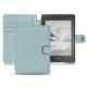 レザーケース Amazon Kindle Paperwhite (2018) - Bleu Ciel PU