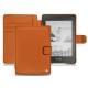 Amazon Kindle Paperwhite (2018) leather case - Orange vibrant