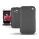 Lederschutzhülle HTC Desire 200  - Noir ( Nappa - Black ) 
