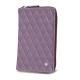 スマートフォン用ウォレットケース - Lilas - Couture ( Nappa - Pantone 2645U ) 