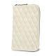 Etui-Portefeuille für Smartphones - Blanc escumo - Couture