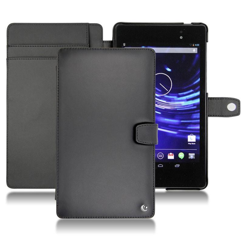 가죽 커버 Asus Google Nexus 7 2 - Noir ( Nappa - Black ) 