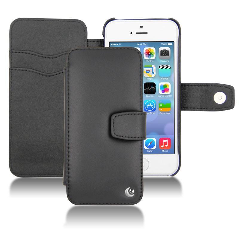 가죽 커버 Apple iPhone 5C - Noir ( Nappa - Black ) 