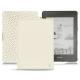 レザーケース Amazon Kindle Paperwhite (2018) - Blanc (  Nappa - White ) 