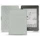 Custodia in pelle Amazon Kindle Paperwhite (2018) - Gris ( Nappa - Pantone W428C ) 