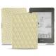 レザーケース Amazon Kindle Paperwhite (2018) - Beige - Couture ( Nappa - Pantone 7502C ) 