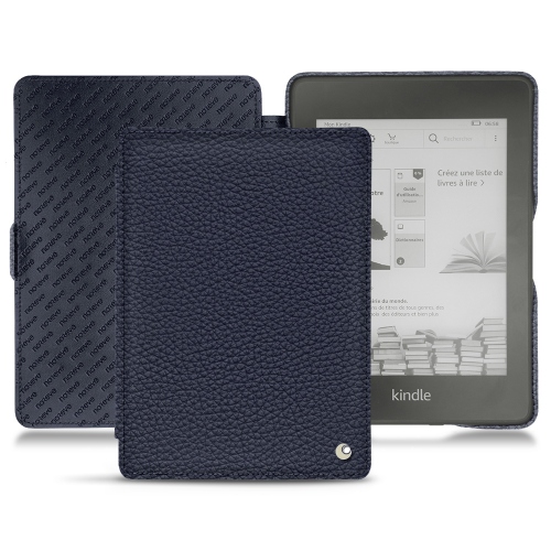 Amazon Kindle Paperwhite (2018) leather caseCobalt ( Pantone #2b253f ) 