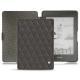 レザーケース Amazon Kindle Paperwhite (2018) - Anthracite - Couture ( Pantone 424C ) 