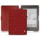 Amazon Kindle Paperwhite (2018) leather case - Tomate - Couture ( Pantone 187C ) 