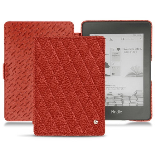 Lederschutzhülle Amazon Kindle Paperwhite (2018)Papaye - Couture ( Pantone #b54317 ) 