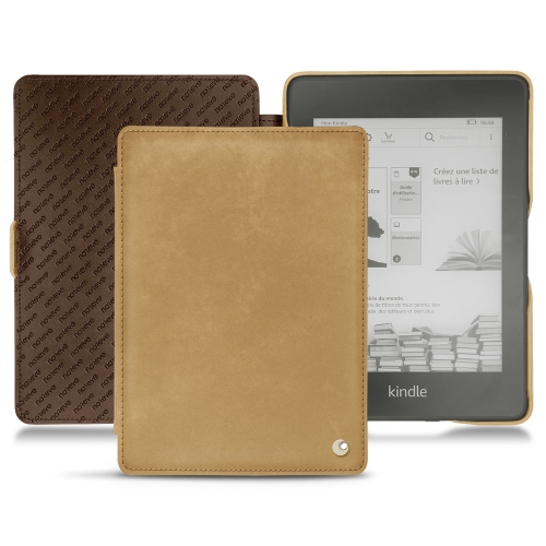 Lederschutzhülle Amazon Kindle Paperwhite (2018)Sable vintage ( Pantone #9b7340 ) 