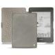 レザーケース Amazon Kindle Paperwhite (2018) - Acier vintage ( Pantone 403C ) 