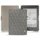 Custodia in pelle Amazon Kindle Paperwhite (2018) - Acier vintage - Couture
