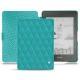 Custodia in pelle Amazon Kindle Paperwhite (2018) - Bleu fluo - Couture