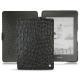 Custodia in pelle Amazon Kindle Paperwhite (2018) - Autruche nero