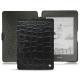 レザーケース Amazon Kindle Paperwhite (2018) - Crocodile nero