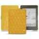 Housse cuir Amazon Kindle Paperwhite (2018) - Jaune soulèu - Couture