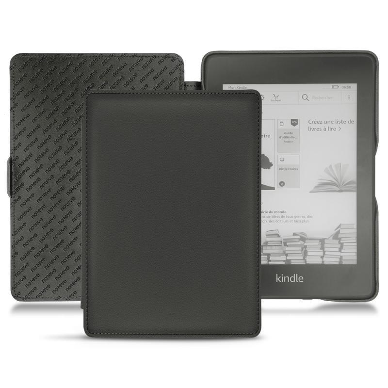 Lederschutzhülle Amazon Kindle Paperwhite (2018) - Noir PU