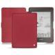 Amazon Kindle Paperwhite (2018) leather case - Rouge passion