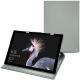 レザーケース Microsoft Surface Pro 6 - Gris ( Nappa - Pantone W428C ) 