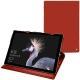 Microsoft Surface Pro 6 leather case - Papaye ( Pantone 180C ) 