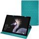 レザーケース Microsoft Surface Pro 6 - Bleu fluo - Couture