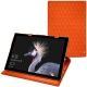Custodia in pelle Microsoft Surface Pro 6 - Orange fluo - Couture