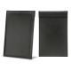 Porta-contas com aba magnética - 12 x 19 cm - Noir ( Nappa - Black ) 