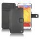 Capa em pele Samsung SM-N9000 Galaxy Note 3 - Noir ( Nappa - Black ) 