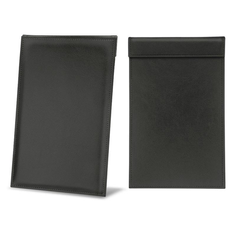 Bill Holder with magnetic flap - 12 x 19 cm - Noir PU
