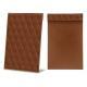 マグネット式フラップ付き札入れ - 12 x 19 cm - Marron - Couture ( Nappa - Pantone 1615C ) 
