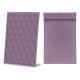 Bill Holder with magnetic flap - 12 x 19 cm - Lilas - Couture ( Nappa - Pantone 2645U ) 