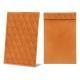 Porte addition à rabat magnétique - 12 x 19 cm - Mandarine vintage - Couture