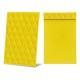 Bill Holder with magnetic flap - 12 x 19 cm - Jaune fluo - Couture