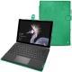 Housse cuir Microsoft Surface Pro 6 - Menthe vintage ( Pantone 562C ) 