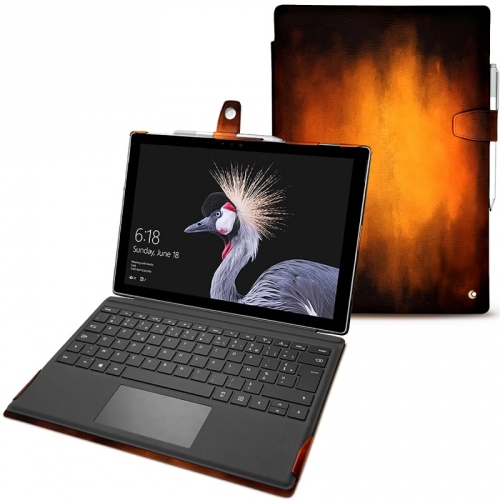 Funda de piel Microsoft Surface Pro 6Fauve Patine