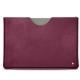 Pochette cuir Microsoft Surface Pro 6 - Prune vintage ( Pantone 512C ) 