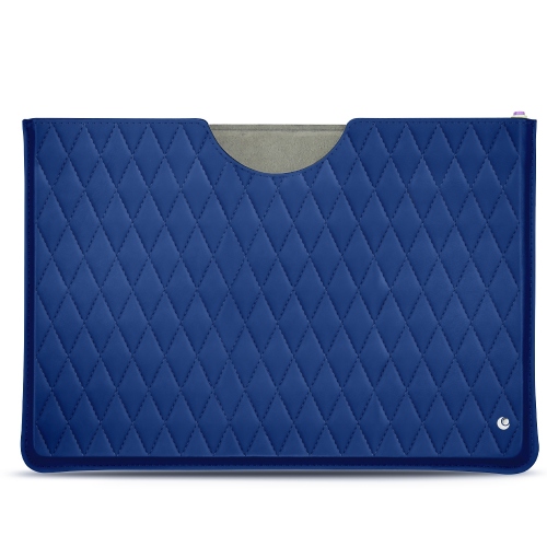 Lederschutzhülle Microsoft Surface Pro 6Bleu océan - Couture ( Nappa - Pantone #15458a) 