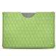 Funda de piel Microsoft Surface Pro 6 - Vert olive - Couture ( Nappa - Pantone 578U ) 
